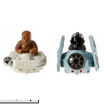 Hot Wheels Star Wars Chewbacca Millennium Falcon Vs. Darth Vader Tie Fighter Vehicle 2 Pack  B074VC5P9C